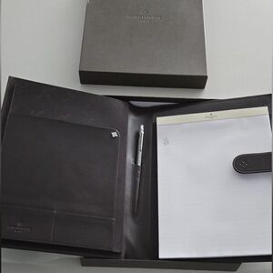 Patek Philippe Brown Leather Notebook Cover